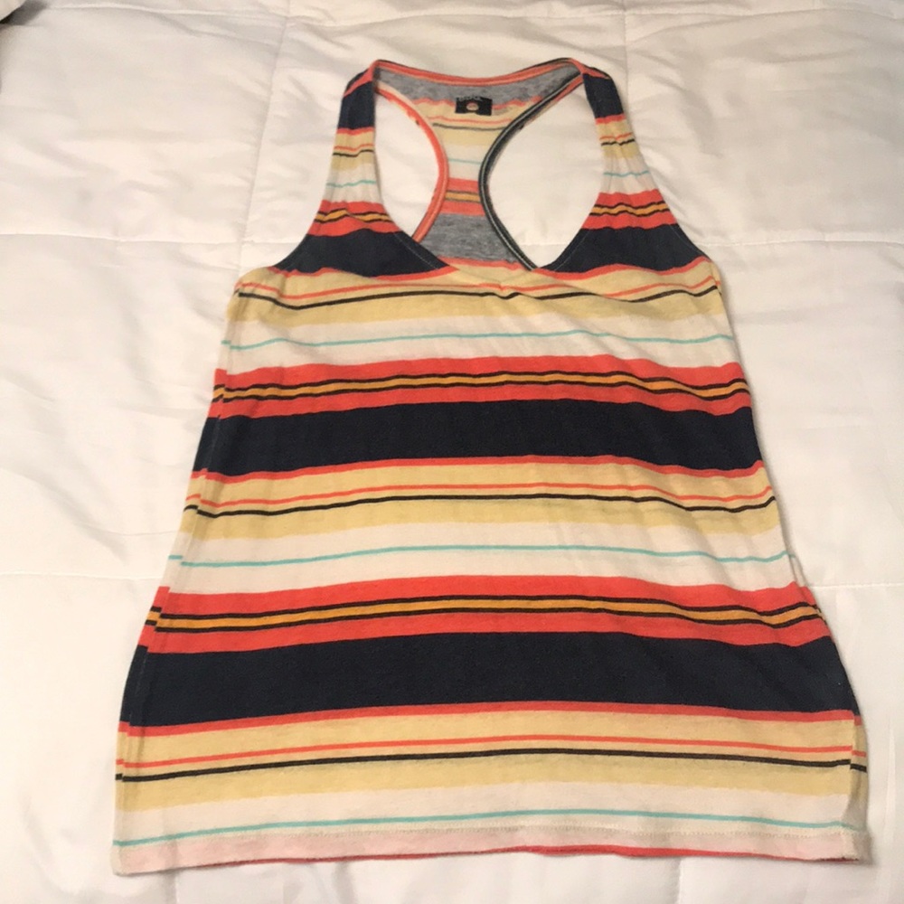 Razor back stripped tank